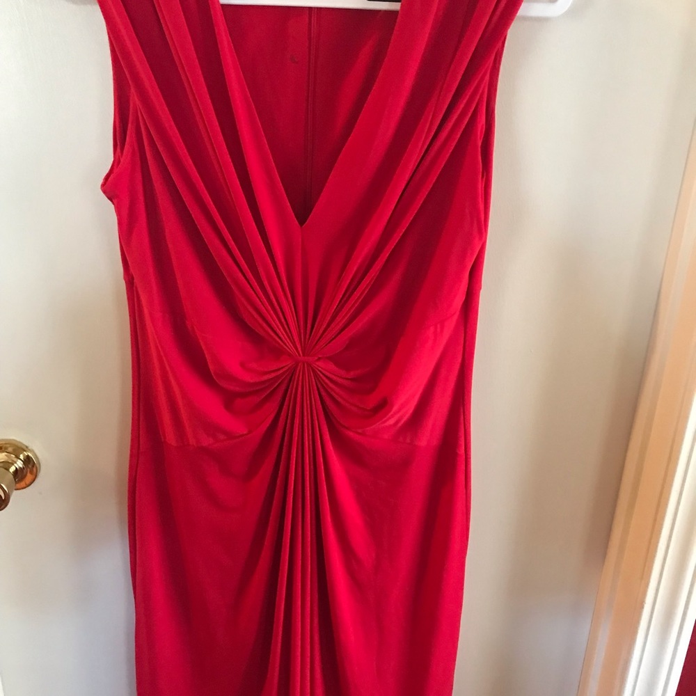Calvin Klein red dress
